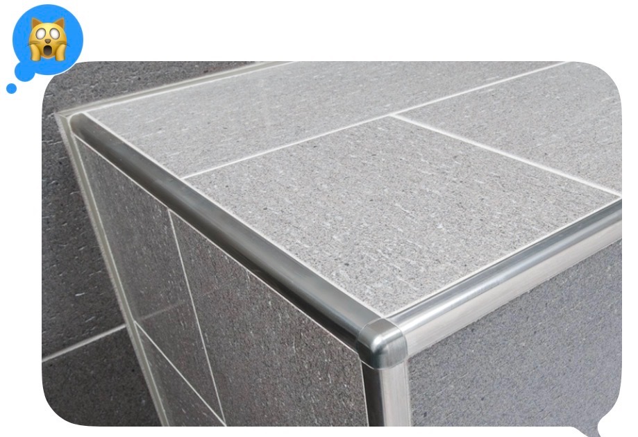 Tile edge detail